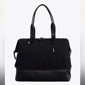 Beis Convertible Weekender in Black